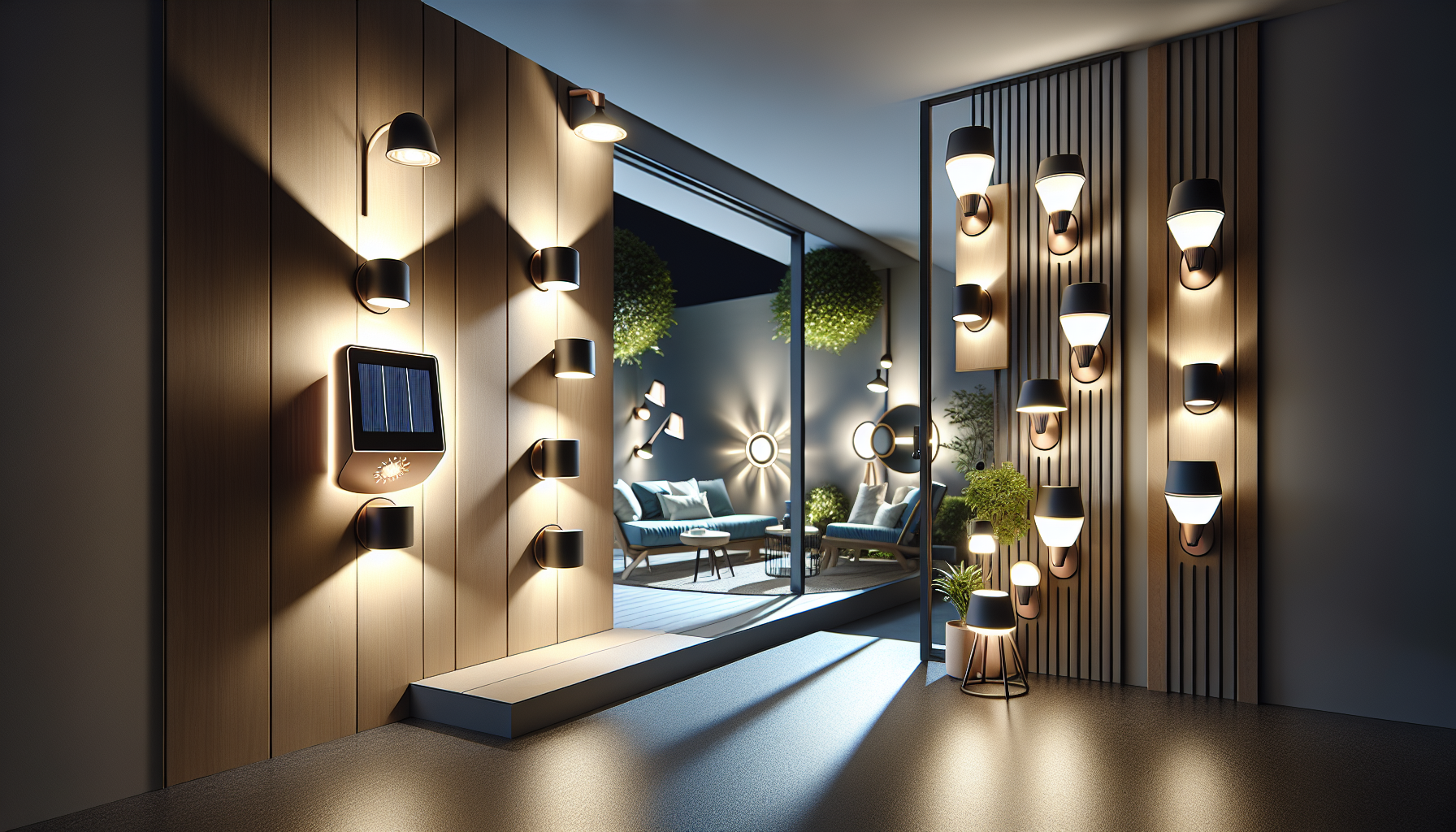 Solar Wandleuchten: Nachhaltige Beleuchtung für draußen