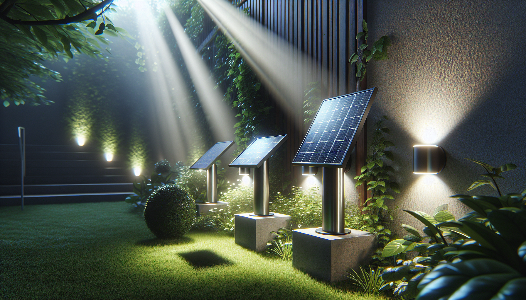 Solarbetriebene Gartenbeleuchtung: Umweltfreundlich 2026