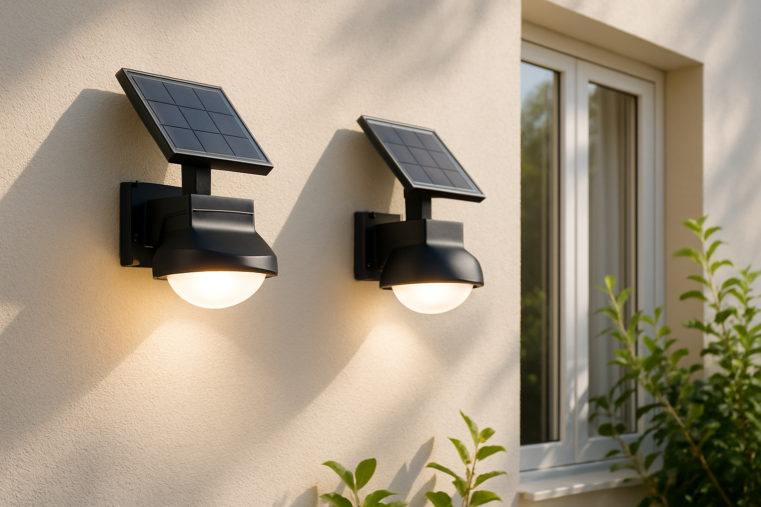 Solar Wandleuchten: Moderne Beleuchtungstrends 2026