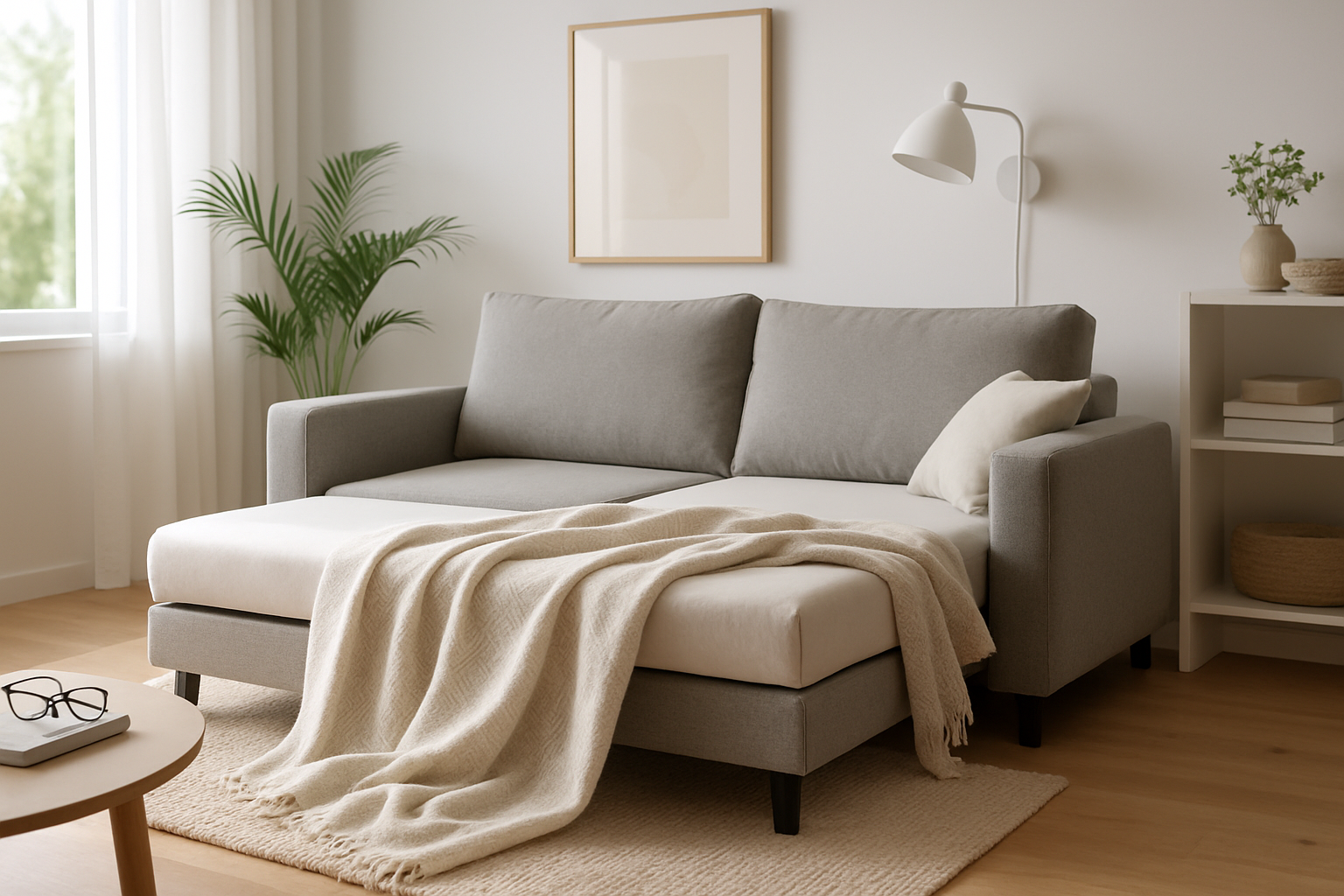 Multifunktionale Schlafsofas: Platzsparende Lösungen