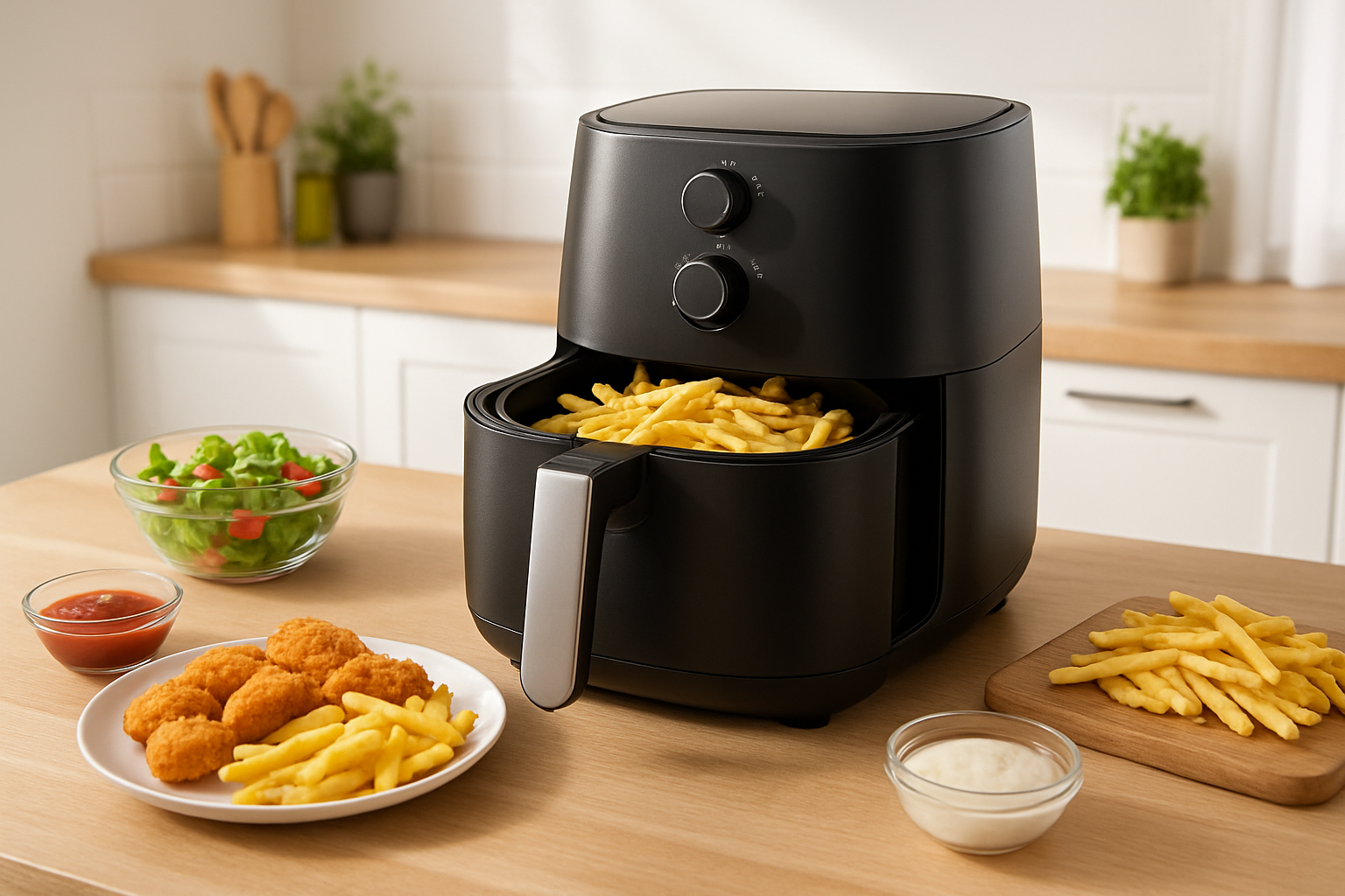 Heißluftfritteusen: Effizient und Gesund Kochen