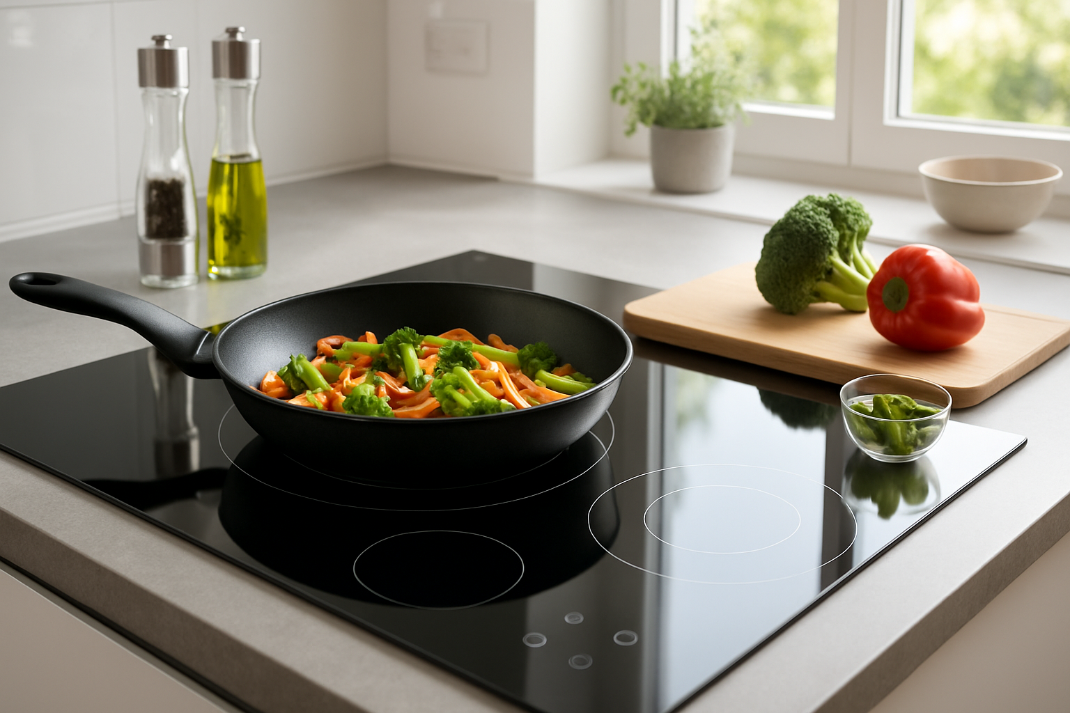Induktionsfelder im Test: Innovationen mit Dunstabzug