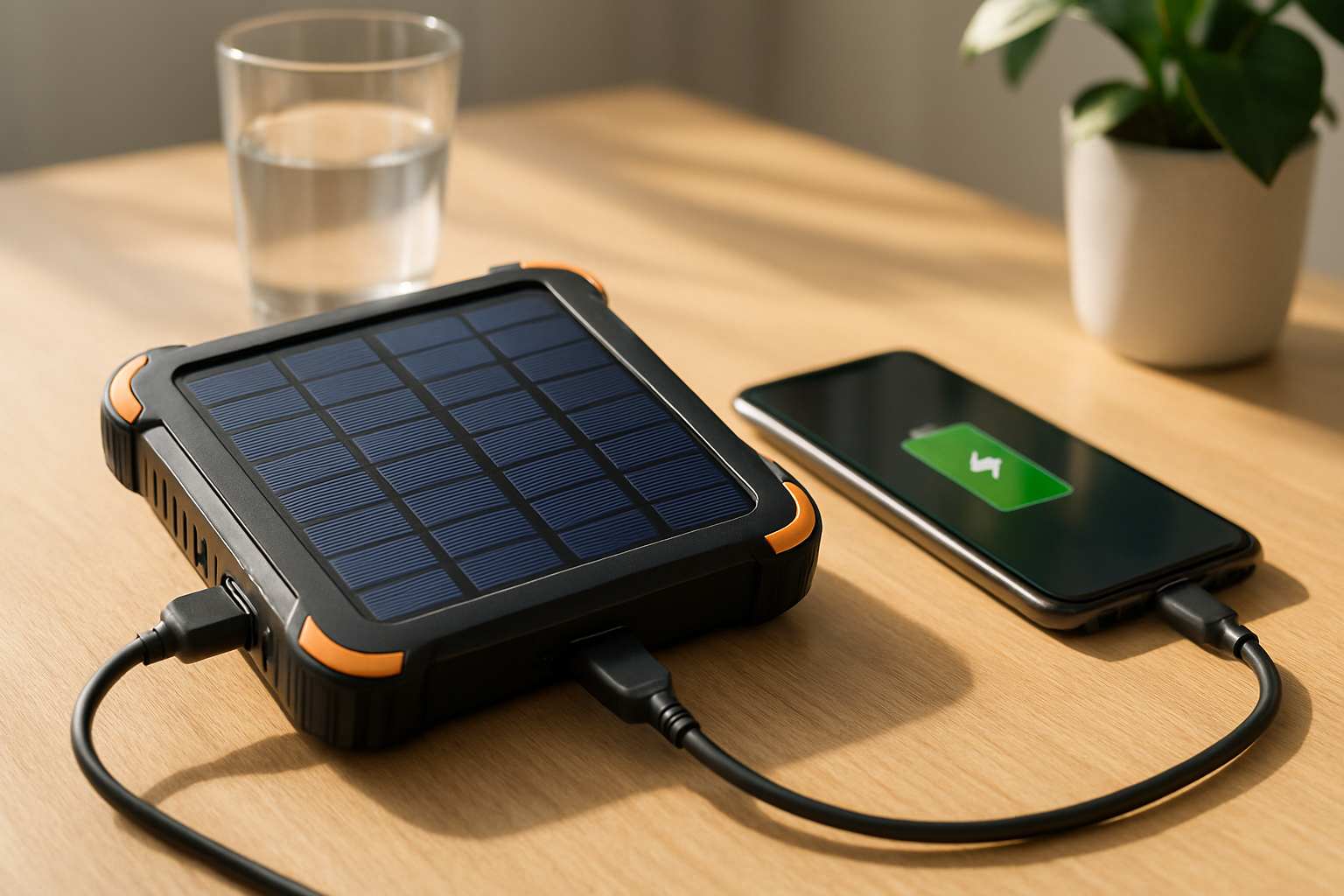 Tragbare Solarladegeräte: Nachhaltige Energie unterwegs