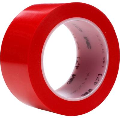 3M 471R50 Klebeband Für die Nutzung im Innenbereich geeignet Für die Nutzung im Außenbereich geeignet 32,9 m Vinyl Rot (471R50)
