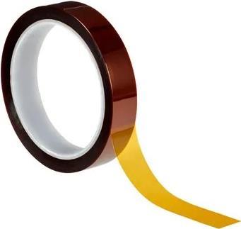 3M 5413 Hochtemperatur Polyimid-Klebeband - Gelb - Maskierung - Polyimid - Chemikalienbeständig - Hitzebeständig - Temperaturbeständig - UV-beständig - -73 °C - 260 °C (54135033)