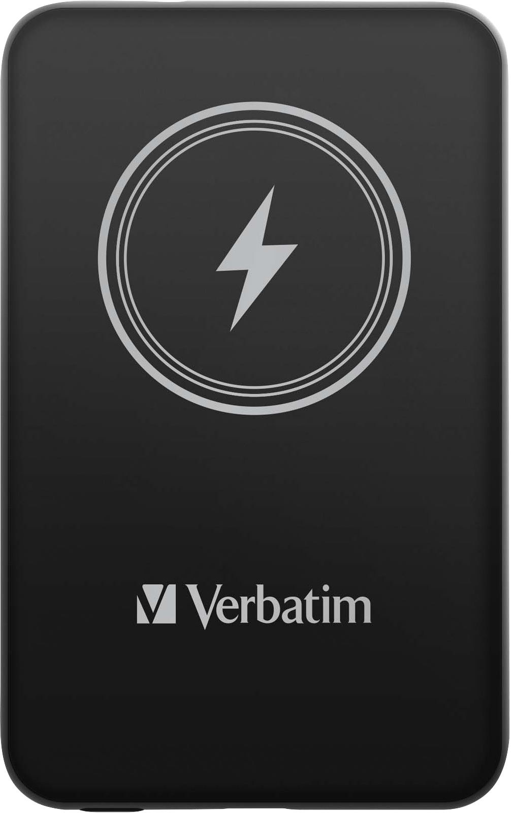 VERBATIM Akku Powerbank, 5.000mAh, MCP-5BK, Magnetic Wireless, USB-C, schwarz