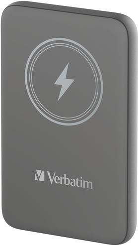 Verbatim Charge 'n' Go Lithium Polymer (LiPo) 10000 mAh Kabelloses Aufladen Grau (32249)