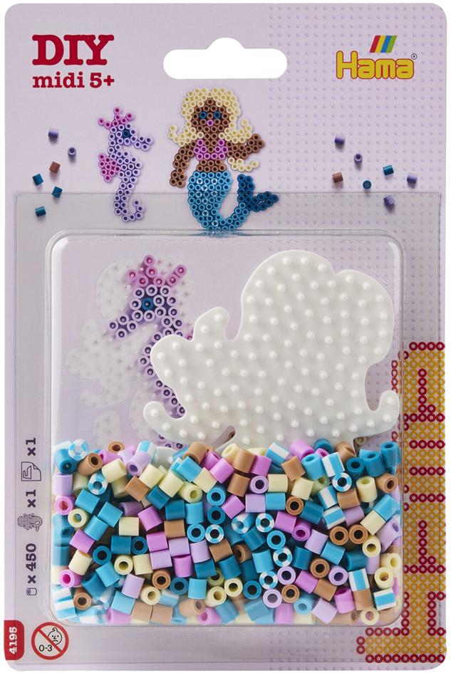 Hama Bgelperlen midi , Meerjungfrau, , Blister