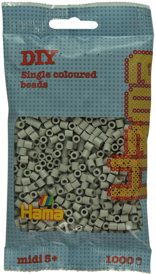 Hama Bügelperlen midi, kieselgrau, im Beutel