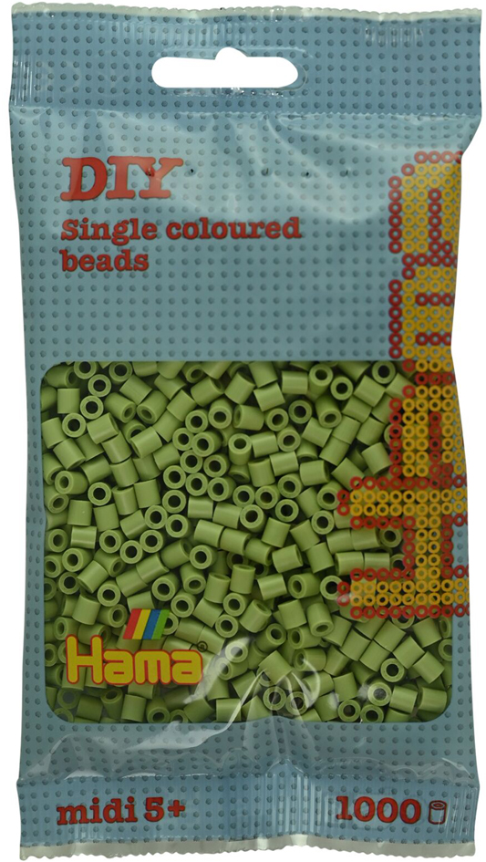 Hama Bügelperlen midi, matcha, im Beutel