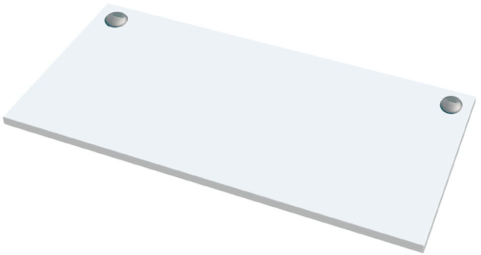 Fellowes Tischplatte, (B)1.200 x (T)800 x (H)25 mm, weiß