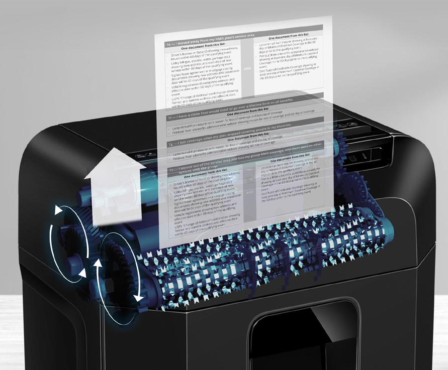 Fellowes Aktenvernichter AutoMax 80M, Partikel 4 x 12 mm