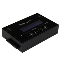 StarTech.com 2,5 / 3.5 SATA / SSD Festplatten Duplikator / Eraser mit 14GB/s Duplizier-Geschwindigkeit - Festplattenduplikator - 2 Schächte (SATA-600) (SATDUP11)