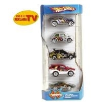 Mattel Hot Wheels 5er Geschenkset Sortiment, Modellfahrzeug (01806)