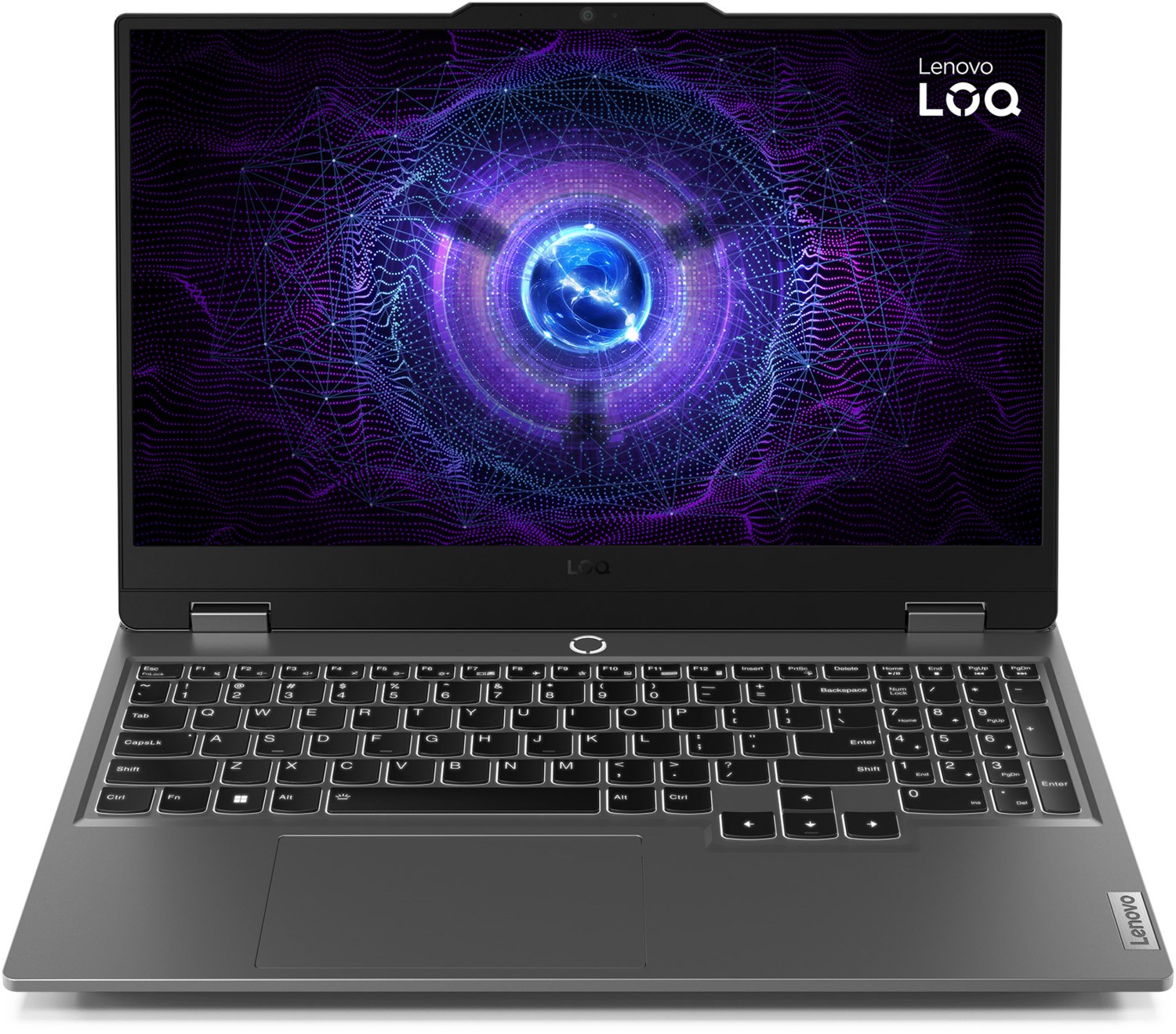 LOQ 15IAX9 (83GS00K4GE) 39,62 cm (15,6") Gaming Notebook luna grey, 12 GB RAM, 512 GB SSD, Windows 11, Full HD Display
