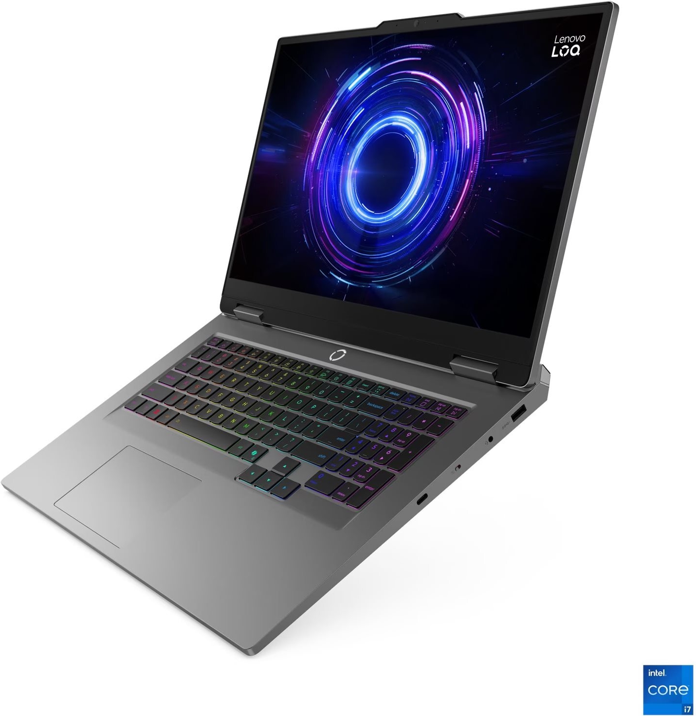 Lenovo LOQ 17IRX10 83JH - Intel Core i7 i7-14700HX / 2.1 GHz - Win 11 Home - GeForce RTX 5070 - 16 GB RAM - 1 TB SSD NVMe - 43.9 cm (17.3) (83JH0015GE)