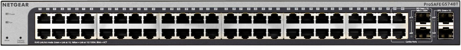 GS748T 48-Port Gigabit Ethernet Switch