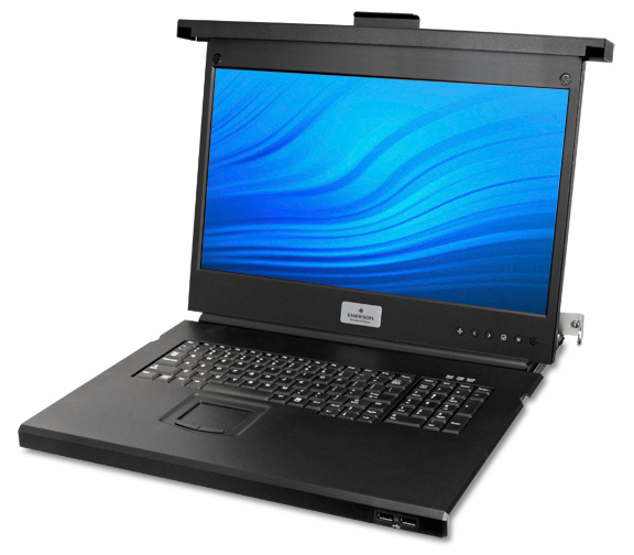 Vertiv Avocent Local Rack Access - KVM-Konsole - USB - 47 cm (18.5) - Rack - einbaufähig - 1366 x 768 - 250 cd/m2 - 1000:1 - VGA - 1U (LRA185KMM-205)