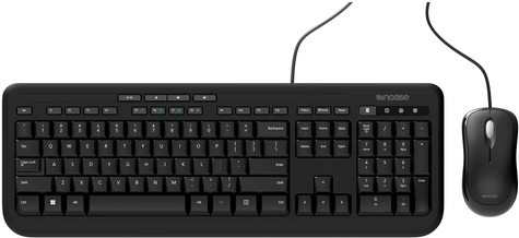 INCASE WIRED DESKTOP 600 EN-UK LAYOUT QWERTY EN/FR/NL/DE BLACK EMEA (APB-00006)