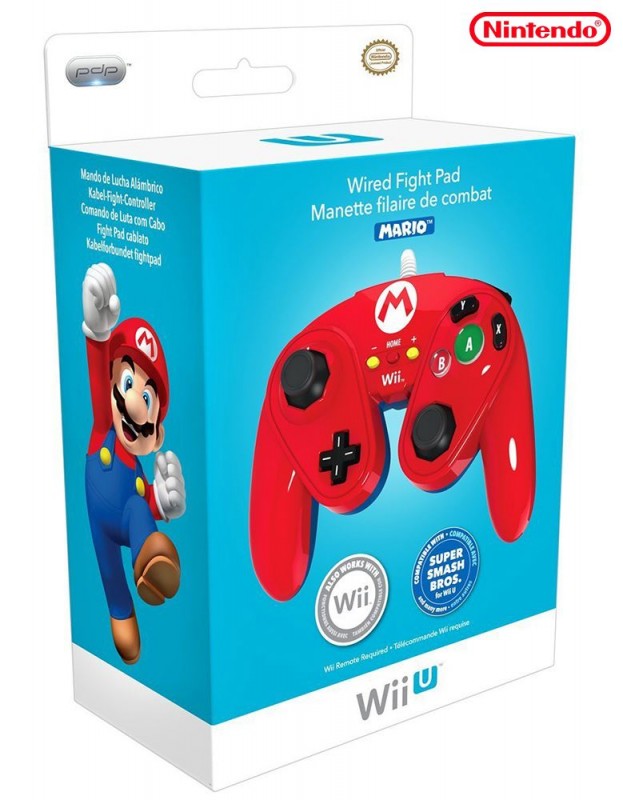 Wii U - Original Controller - Mario Edition (NEU & OVP)