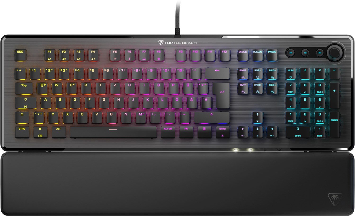 Vulcan II (DE) Gaming Tastatur Lineare Switches schwarz