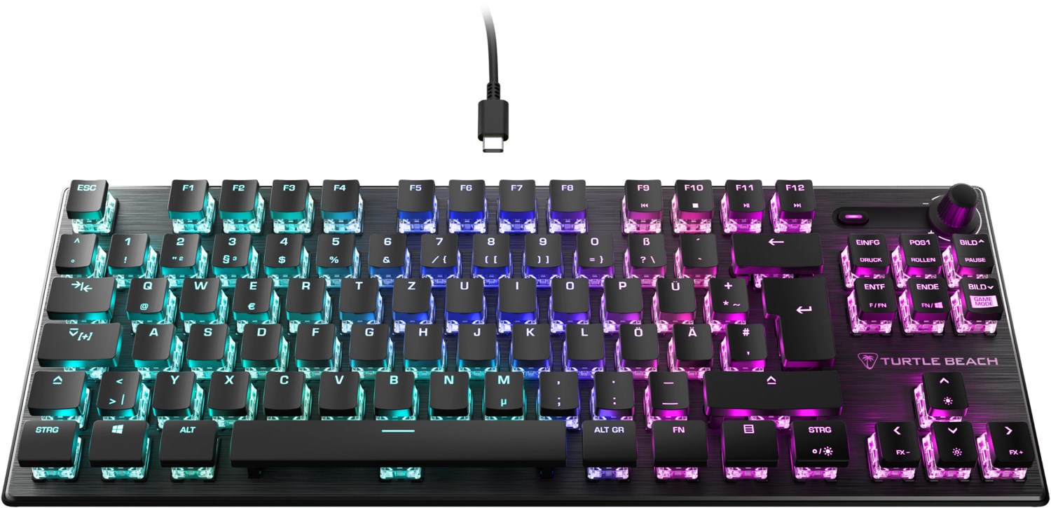 Vulcan TKL (DE) Gaming Tastatur Lineare Switches schwarz
