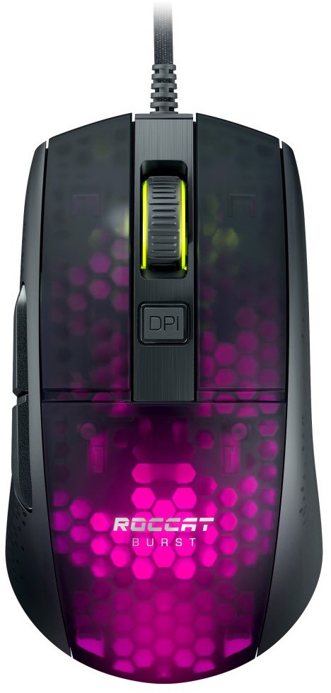 Burst Pro Gaming Maus schwarz