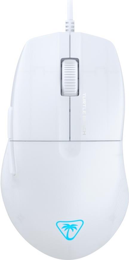 Turtle Beach Pure SEL  Ultraleichte - ergonomische RGB-Gaming-Maus - optischer 8K DPI-Sensor - mechanische Schalter - Vorspannsystem - reine PTFE-Gleitelemente - RGB-Beleuchtung Weiß (TBM-1001-15)