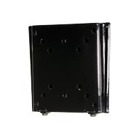 Peerless PARAMOUNT Universal Flat Wall Mount PF630 - Befestigungskit (Wandplatte, Montage-Adapter) für LCD TV - Glanzschwarz - Bildschirmgröße: 25,4 - 61cm (10 - 61,00cm (24)) - Montageschnittstelle: 100 x 100 mm, 75 x 75 mm (PF630)