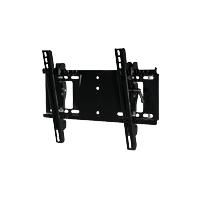 Peerless PARAMOUNT Universal Tilt Wall Mount PT640 - Befestigungskit (Befestigungen, Wandplatte mit verstellbarer Neigung) für LCD-Display - Epoxidharz - Glanzschwarz (32 - 101,60cm (40)) (PT640)
