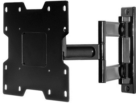 Peerless PARAMOUNT Articulating Wall Mount PA740 - Befestigungskit (Gelenkarm, Adapterplatte, Hakenklammer) - neig- und schwenkbar - für Flachbildschirm - Glanzschwarz - Bildschirmgröße: 55.9-101.6 cm (22-40) - Wandmontage