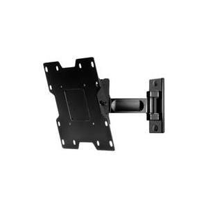 Peerless PARAMOUNT Pivot Wall Mount PP740 - Befestigungskit (Wandarm, Montage-Adapter) für LCD TV (neig- und schwenkbar) - Stahl, eloxiertes Aluminium - Hochglanz-schwarz - Bildschirmgröße: 55,9 - 101,6 cm (22 - 101,60cm (40)) - Montageschnittstelle: