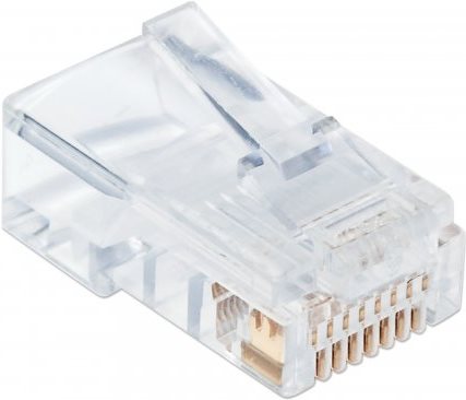 Intellinet Pro Line Modular Plugs - Netzwerkanschluss - RJ-45 (M) - UTP - CAT 5e (Packung von 100) (790512)