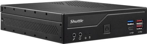 Shuttle XPC slim DH670V2 - Barebone - Slim-PC - LGA1700-Sockel - Intel H670 - keine CPU - RAM 0GB - UHD Graphics - 1GbE, 2,5GbE - Schwarz (DH670V2)