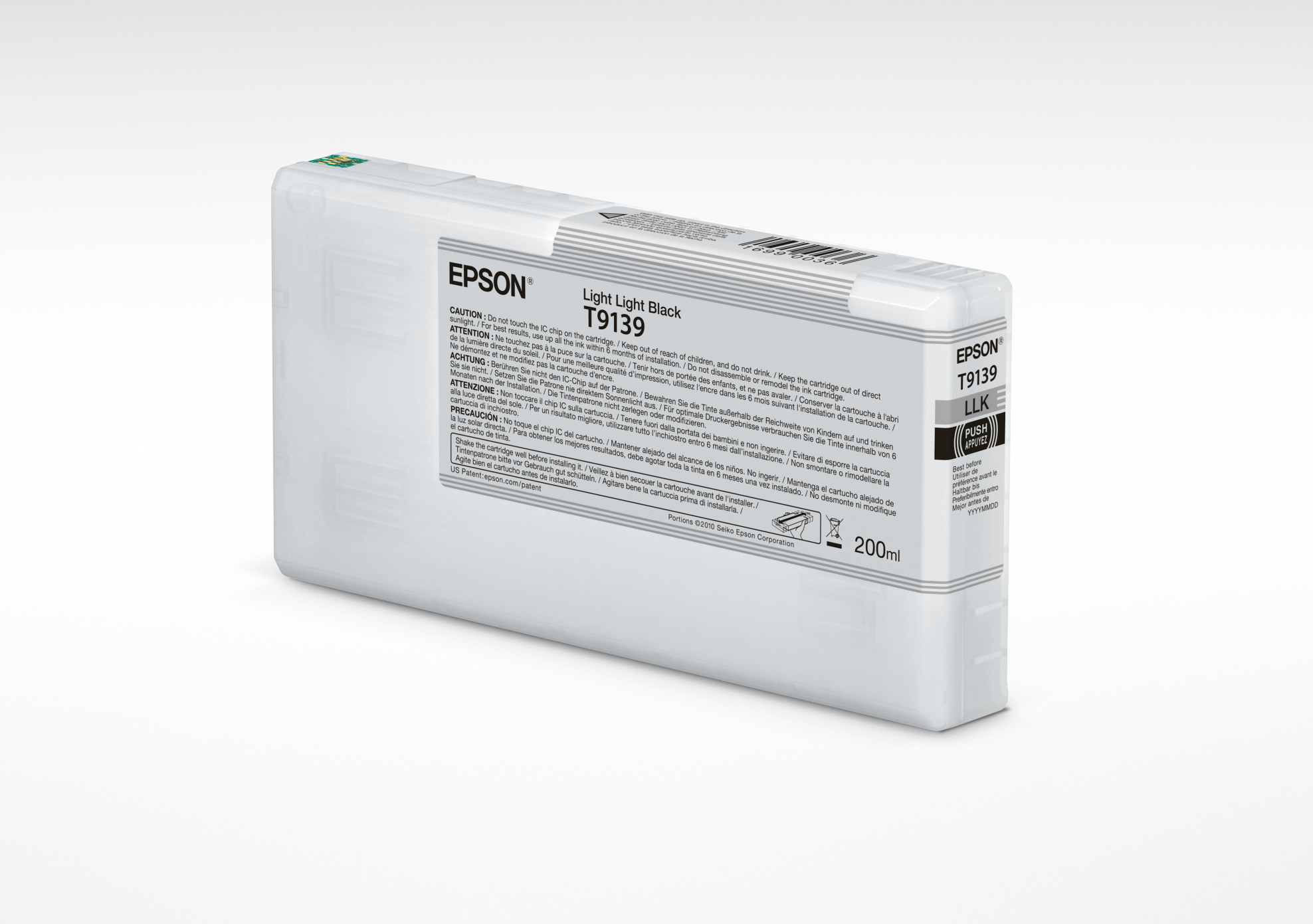 Epson T9139 - 200 ml - Light Light Black - Original (T913900)