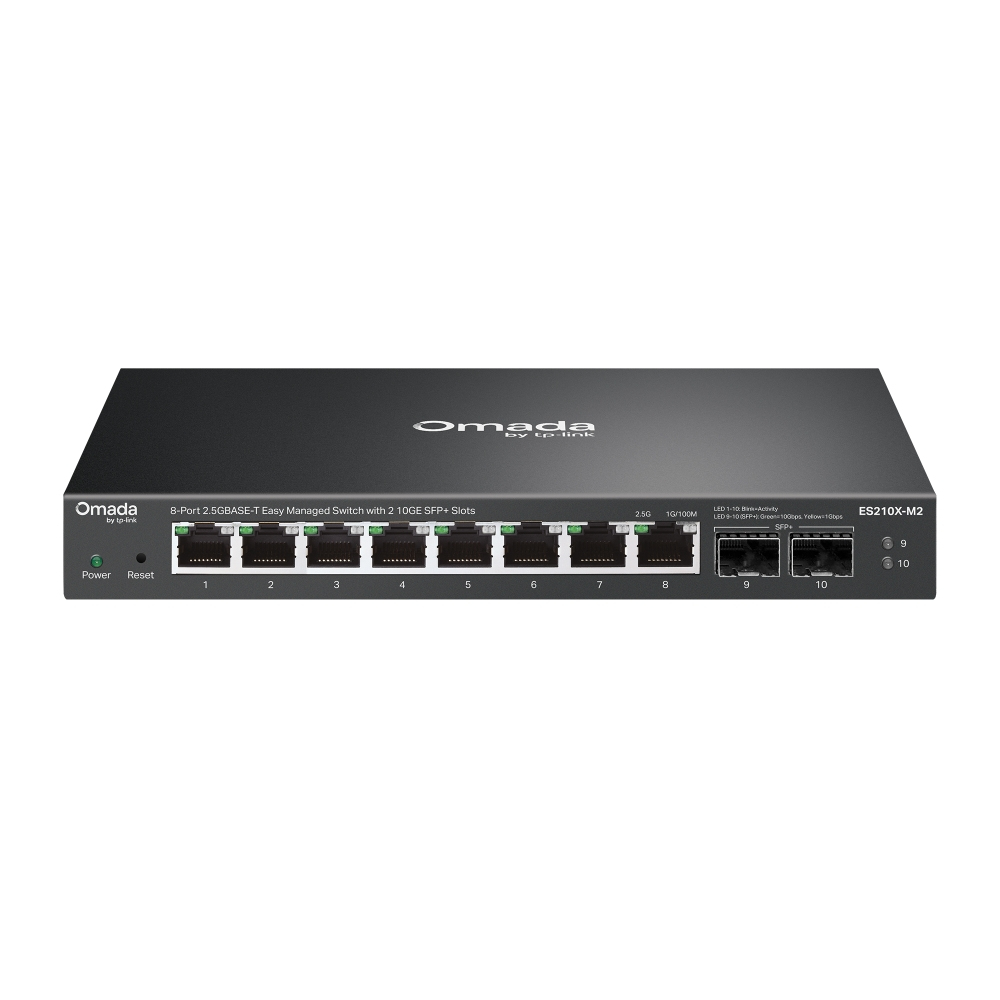 TP-Link Omada 8-Port 2.5G BASE-T Easy Managed Switch