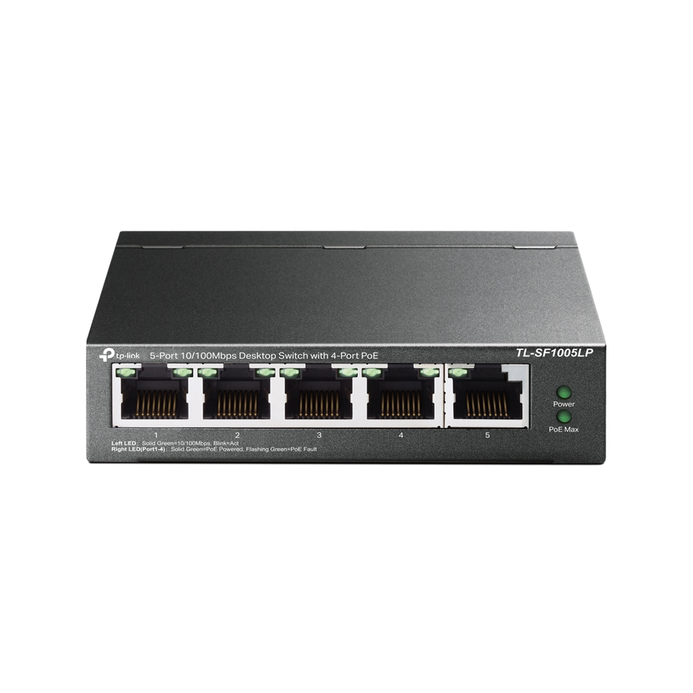 TP-Link TP-Link TL-SF1005LP 5-Port 10/100Mbps (4x PoE) Switch