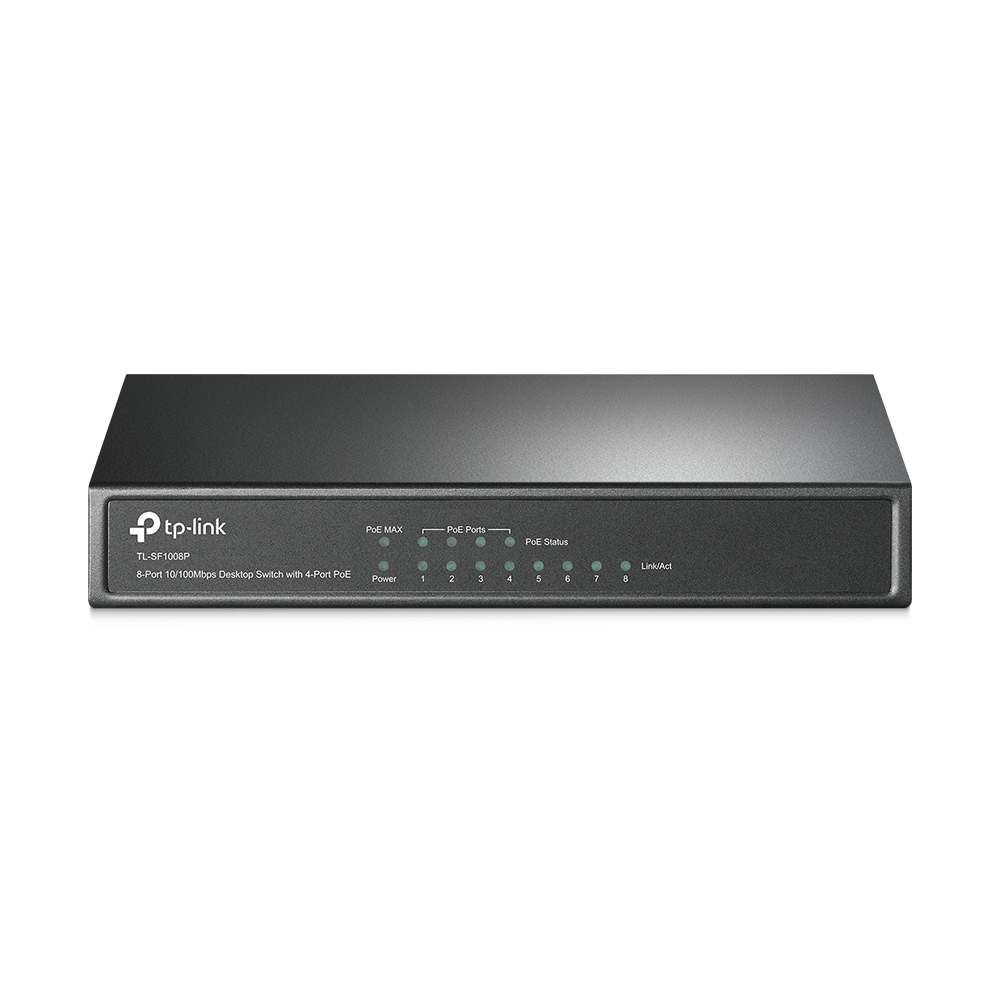 TP-Link TP-Link TL-SF1008P 8-Port 10/100MBit Desktop Switch 4x PoE