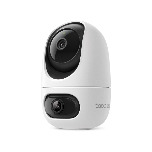 TP-Link Tapo C245D - 2K-WLAN-Innenkamera mit Schwenk-/Neigefunktion - Weiß