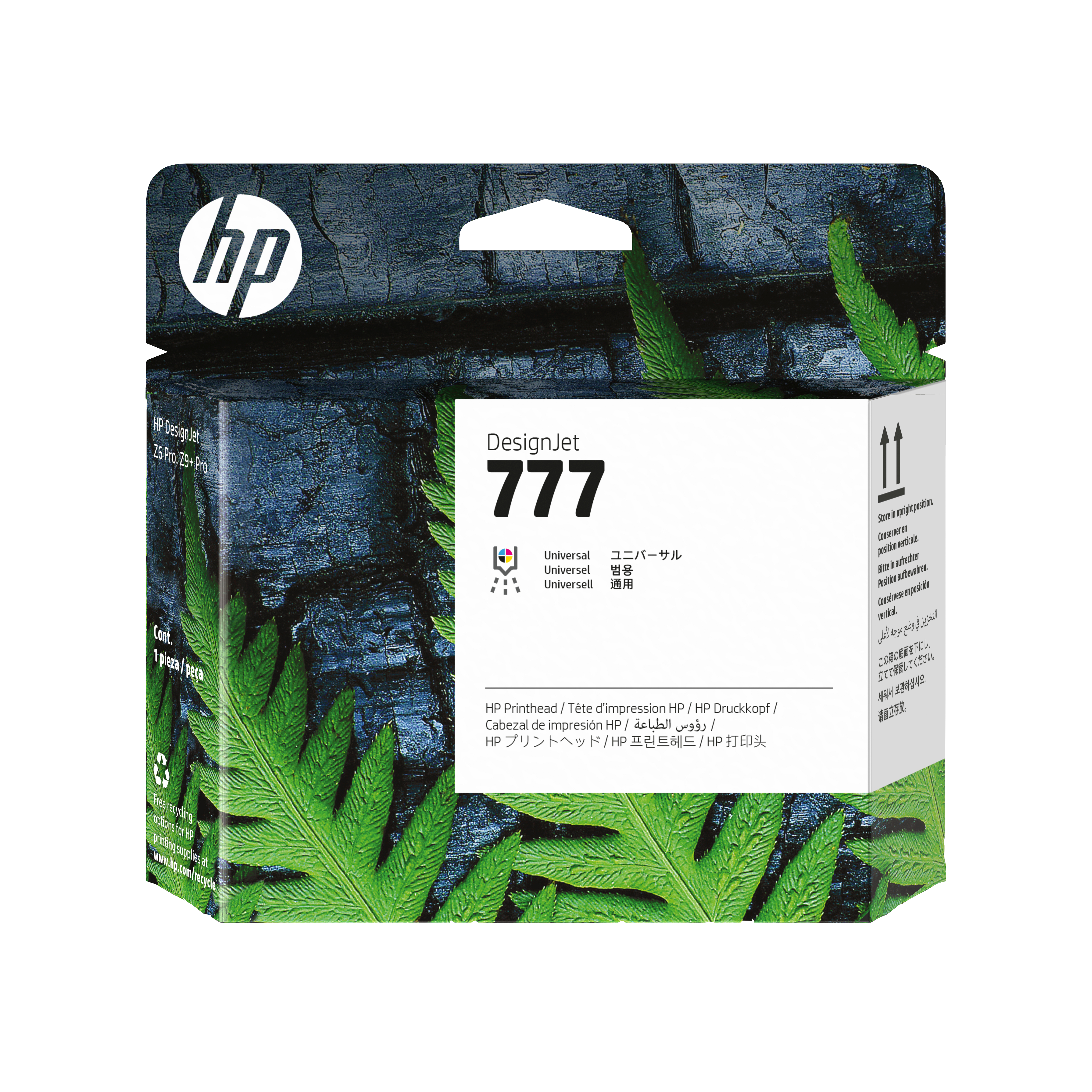 HP 777 DesignJet Druckkopf - 146,8 mm - 131,4 mm - 27,7 mm - 146,8 mm - 131,4 mm - 27,7 mm (3EE09A)