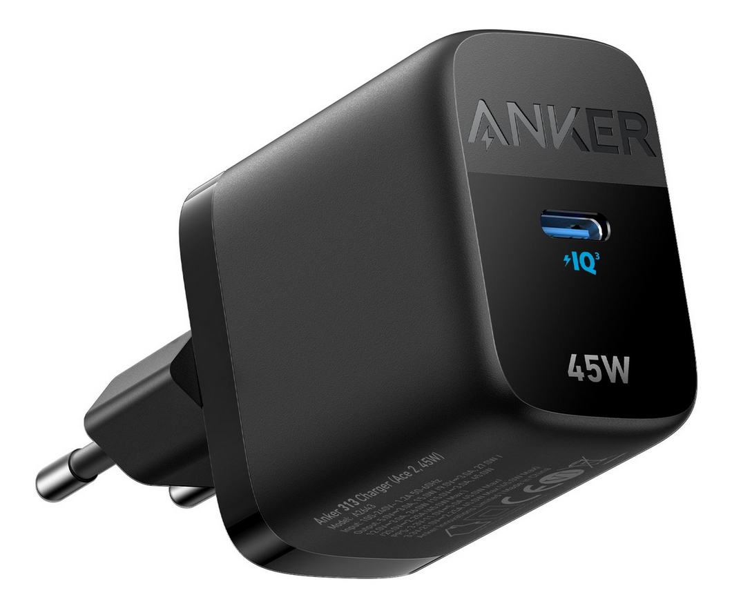 ANKER 313 Ladeadapter schwarz, 45 Watt