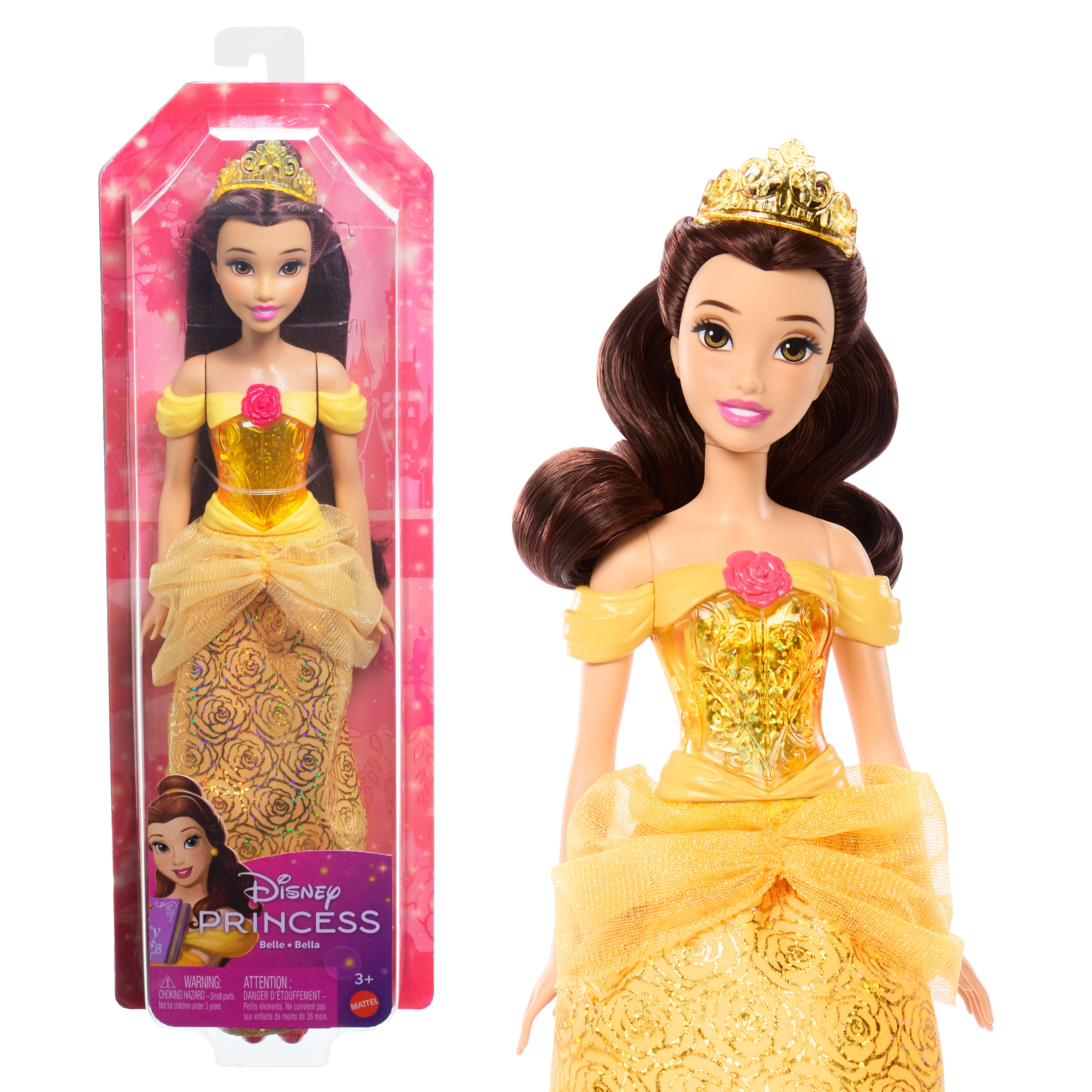 Mattel GAMES Belle Disney Princess Puppe