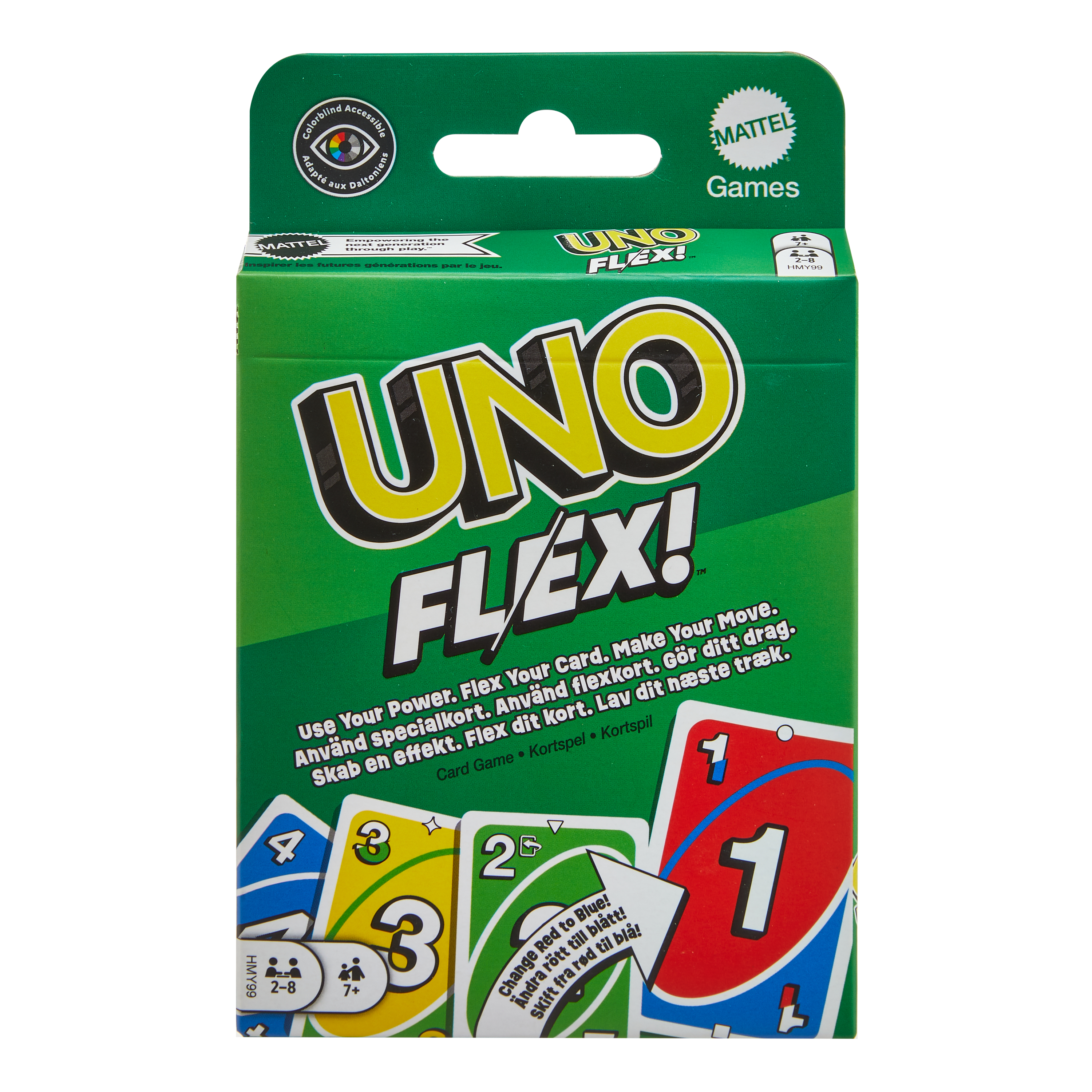 Mattel GAMES UNO Flex Kartenspiel, 1 St.