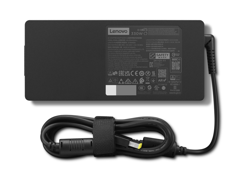 LENOVO TS SLIM 330W AC ADAPTER EU - SLIM TIP (4X21U34353)