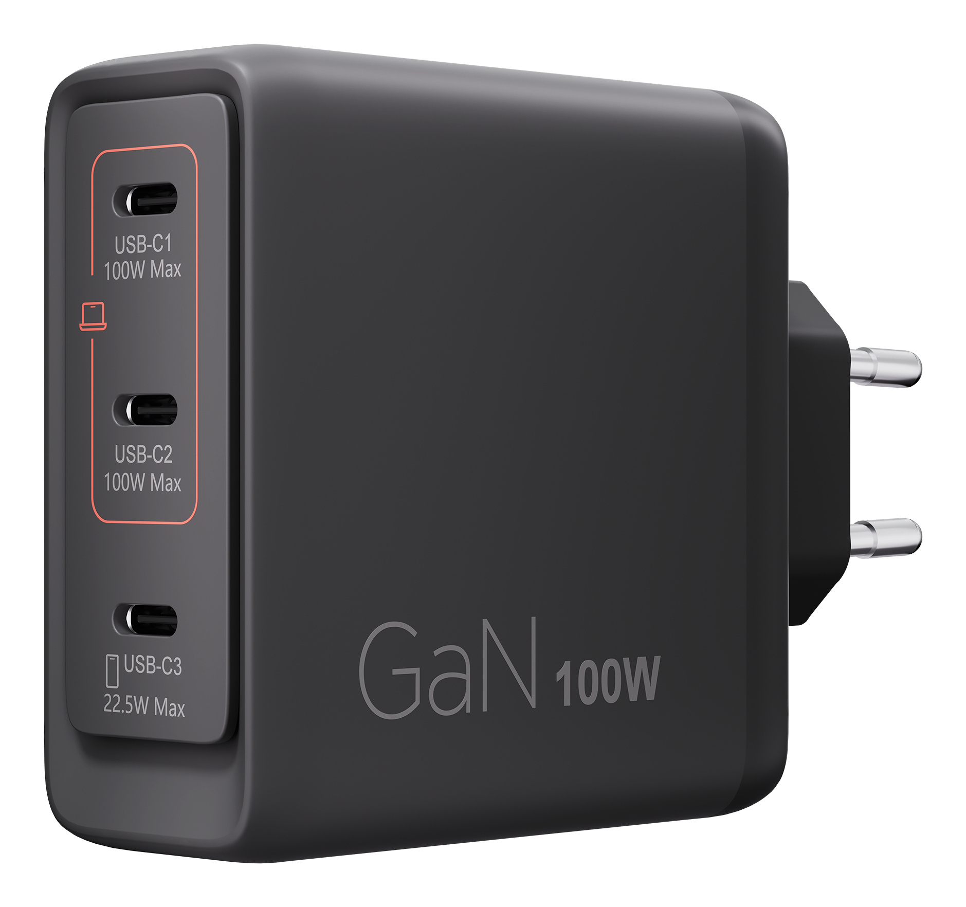 Lenovo Multi-port USB-C 100W GaN Charger (G0A6100BEU)