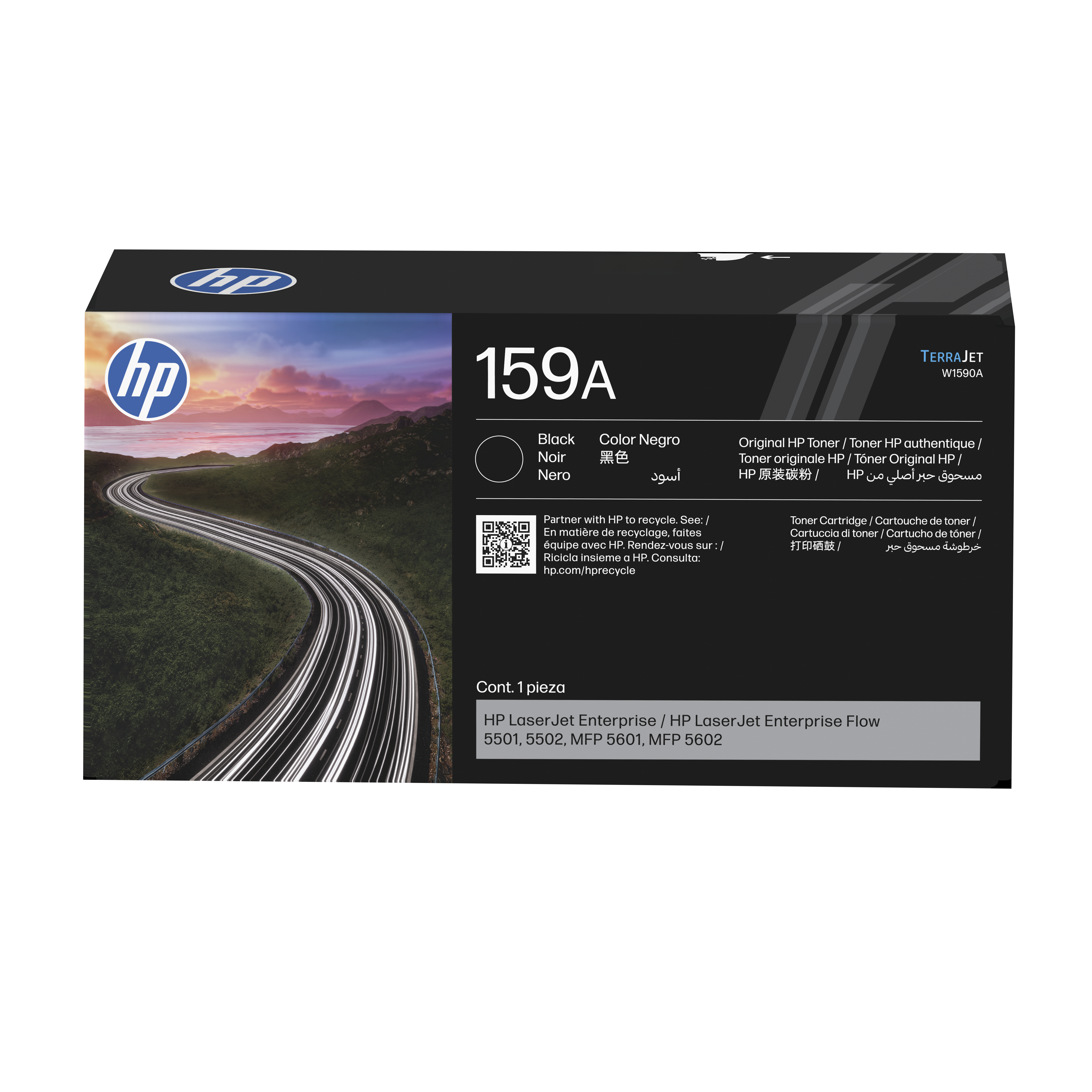 HP Original W159A Tonerkartusche schwarz 5.000 Seiten