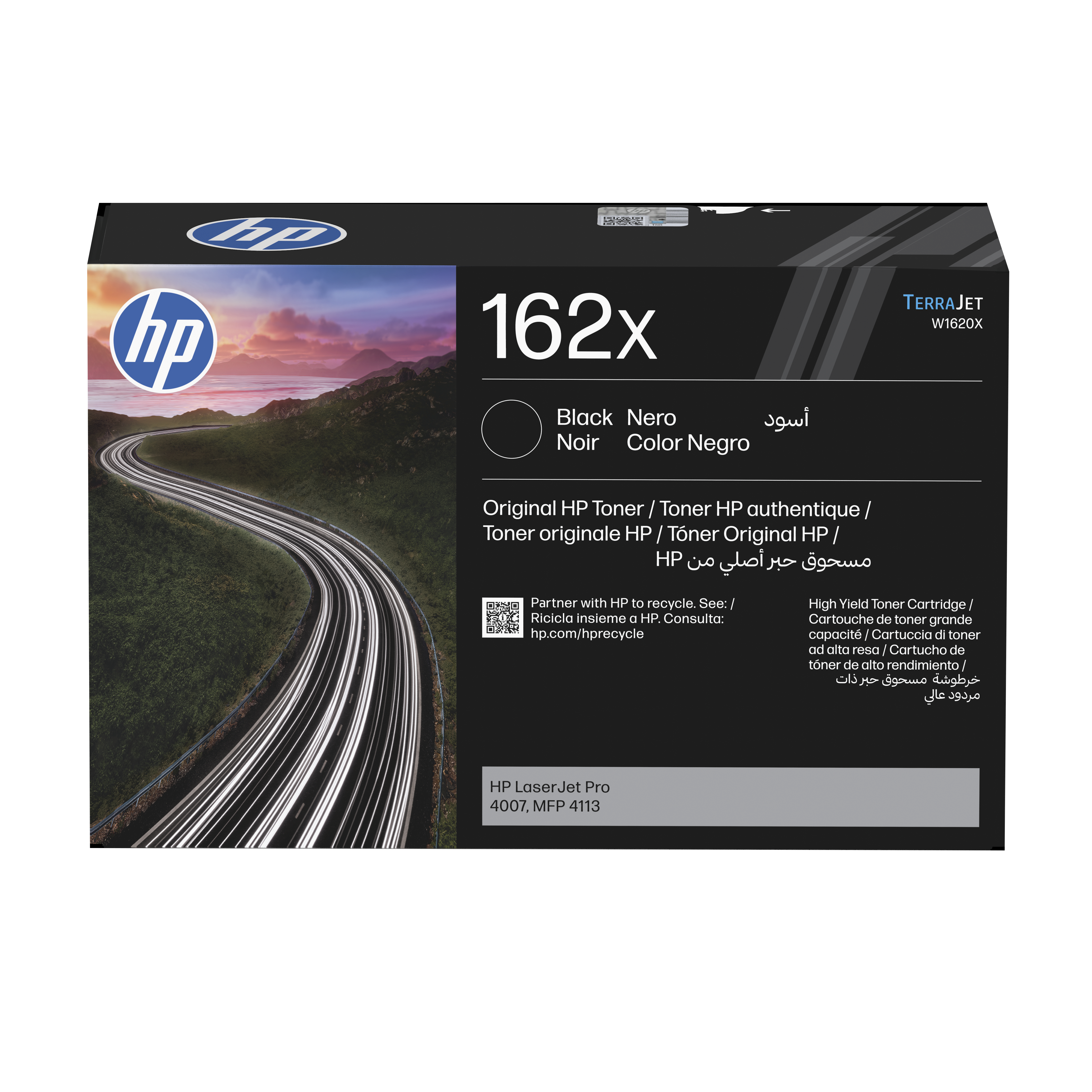 HP Original 162X Toner - schwarz (W1620X)