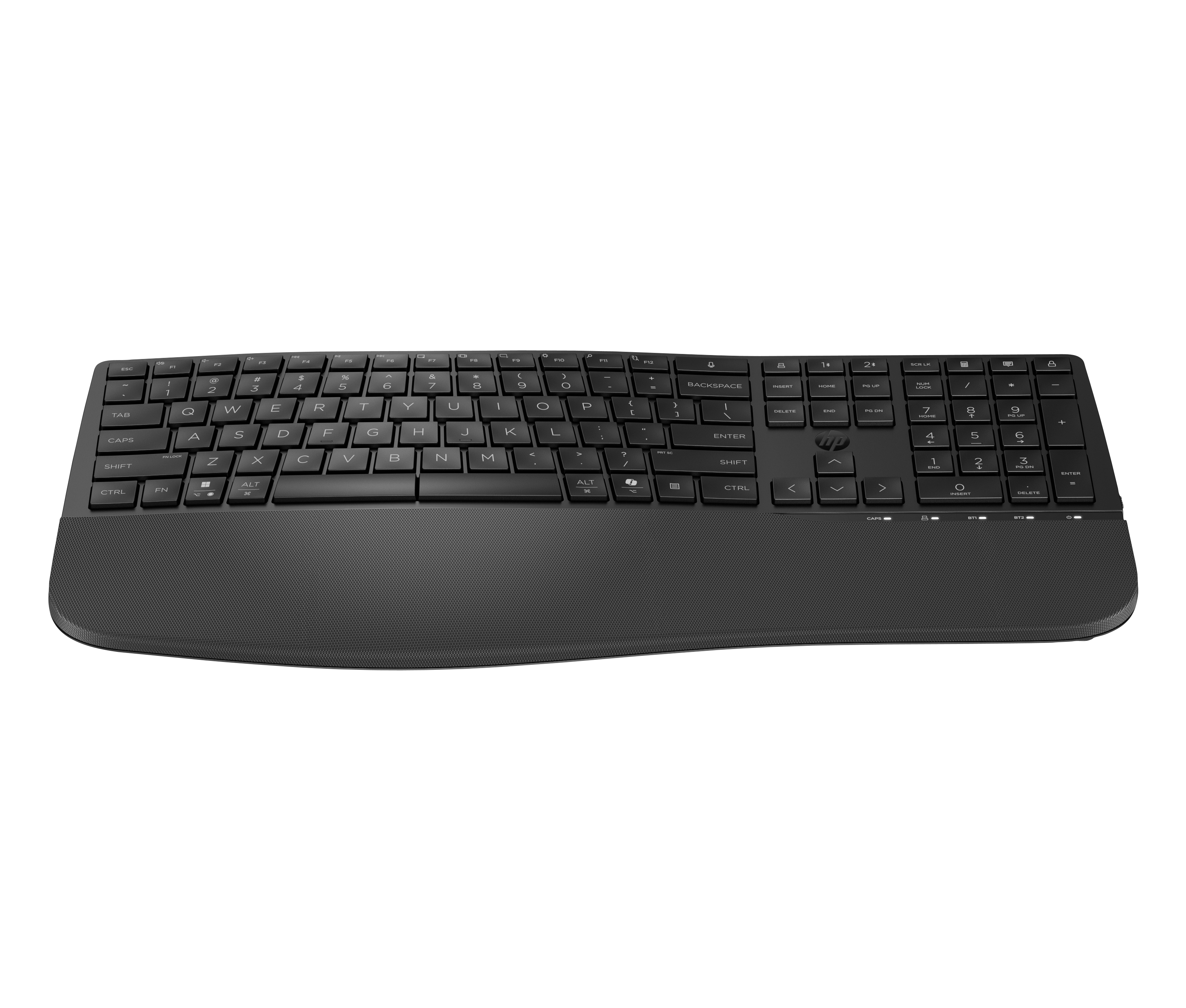 HP 685 - Tastatur - Dual Mode, 3-Zonen-Layout, Multi-Device, 23 programmierbare Tasten, OS Auto-Detection, flacher Tastenhub (8T6L9UT#ABF)