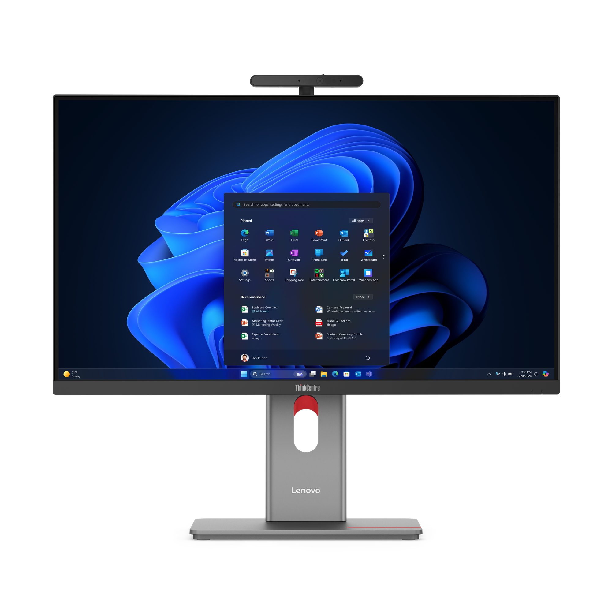 Lenovo ThinkCentre M90a Pro Gen 6 All-in-One PC, 32 GB RAM, 512 GB SSD, Intel® Core™ Ultra 5