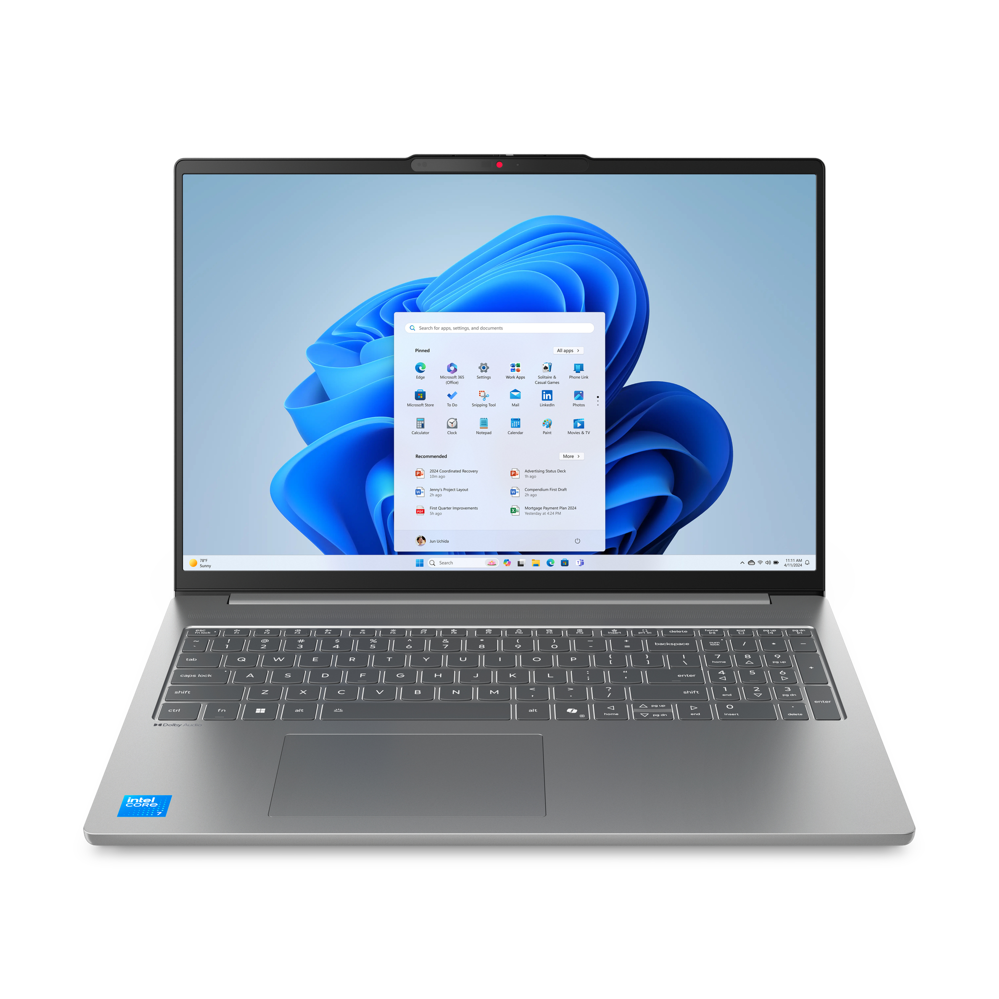 Lenovo IdeaPad Slim 5 16IRH10 Intel® Core i5 i5-13420H Laptop 40,6 cm (16) WUXGA 32 GB DDR5-SDRAM 512 GB SSD Wi-Fi 7 (802.11be) Windows 11 Home Deutsch Grau (83HS00A2GE)